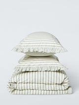 John Lewis x Sanderson Pinetum 220TC Super King Duvet Cover Set - Sweet Pea