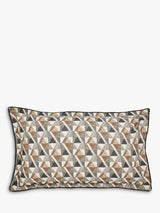 Bedeck of Belfast Harun Super King Duvet Cover Pillow Case Set Charcoal Tan