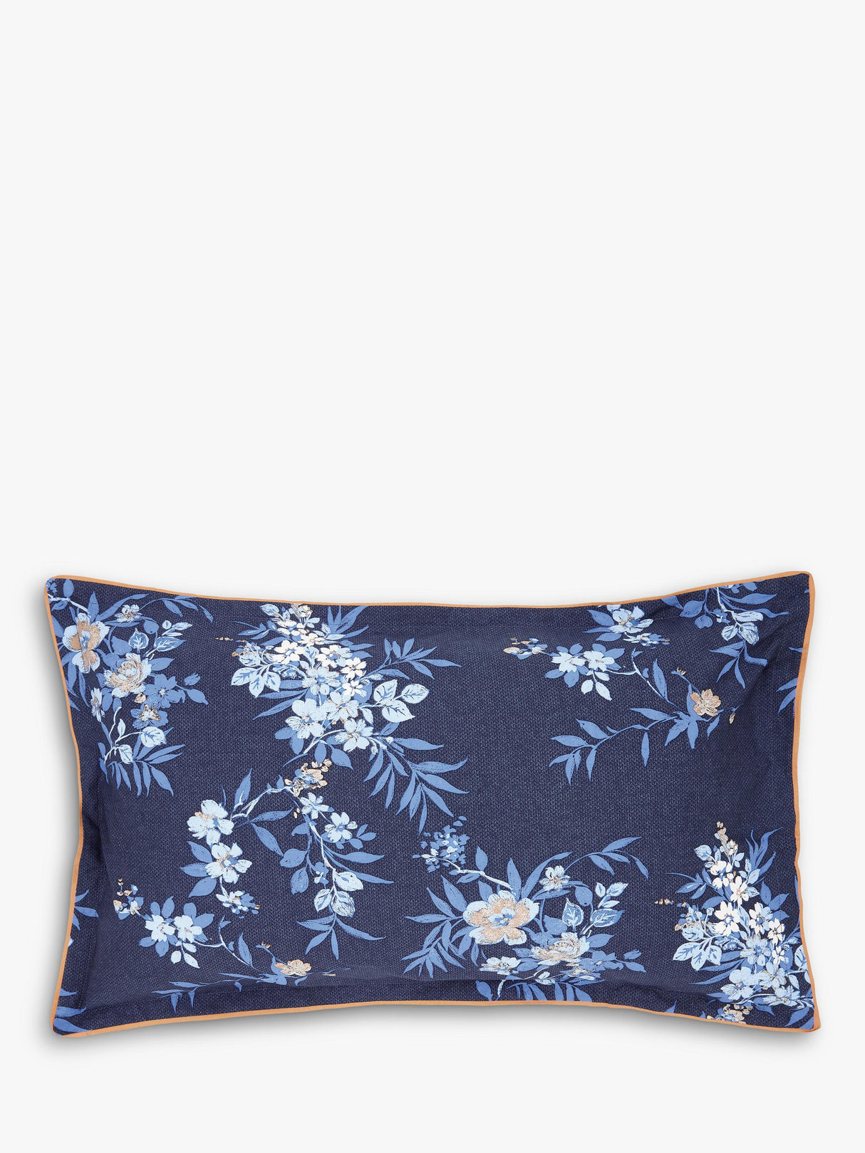 Bedeck of Belfast Nahla Cotton Duvet Cover Set - Blue Navy - Super King