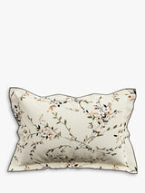 Bedeck of Belfast Rana 200TC Cotton Floral King Duvet Cover Set - Warm Grey