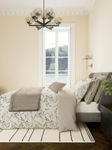 Bedeck of Belfast Rana Super King Duvet Cover & Pillow Case Set - Warm Grey
