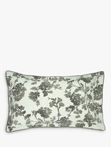 Bedeck of Belfast Yoko Floral Cotton Sateen Duvet Cover Set - Green - King
