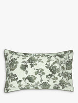 Bedeck of Belfast Yoko Cotton Floral Duvet Cover Set -  Green - Super King