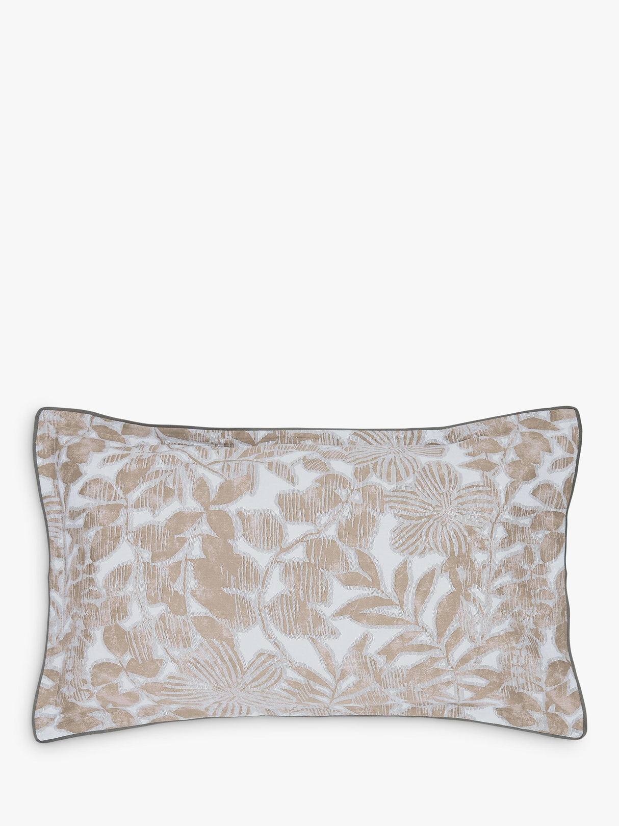 Bedeck of Belfast Zenda Super King Duvet Cover Set 220 x 260cm Charcoal Tan