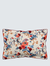 V&A Chinoiserie Floral Cotton Duvet Cover Set - Blue/Multi - Super King