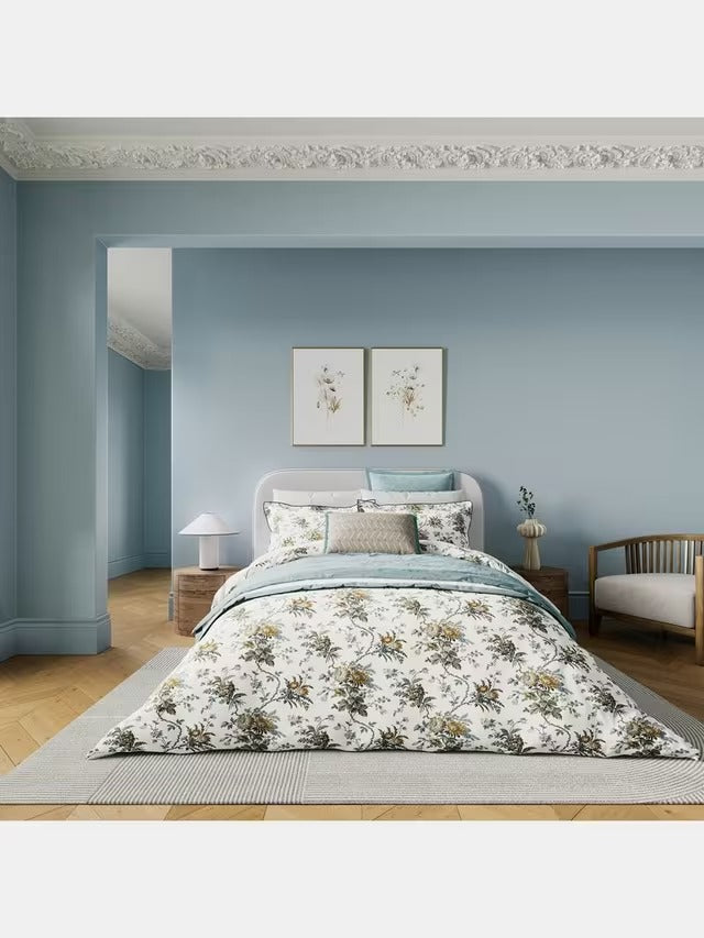 Bedeck of Belfast Sybil Cotton Duvet Cover Set - Multi - Super King Size