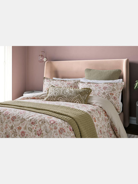 Bedeck of Belfast Nora Floral Cotton Duvet Cover Set King Multi L220 x 230cm