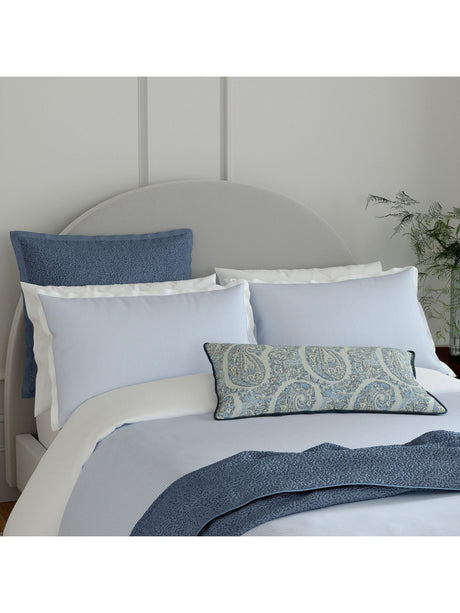 Bedeck of Belfast Demi King Cotton Duvet Cover Set H220 x W230 - White/Multi