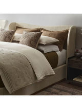 West Elm Striated Chenille Decorative Bedspread - Taupe - King 234 x 224cm