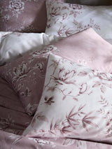 Laura Ashley Rowsham Floral Garden 220TC Cotton Duvet Cover Set King - Blush