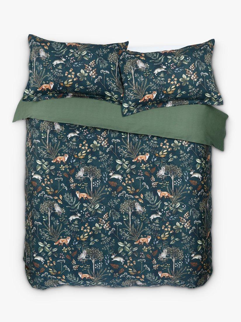 MM Linen Briar Cotton Duvet Cover Set - Multi L220 x W260cm - Super King