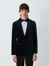 John Lewis Men's Single Breasted Regular Fit Blazer Jacket - 42R - Navy Blue