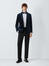 John Lewis Men's Single Breasted Regular Fit Blazer Jacket - 42R - Navy Blue