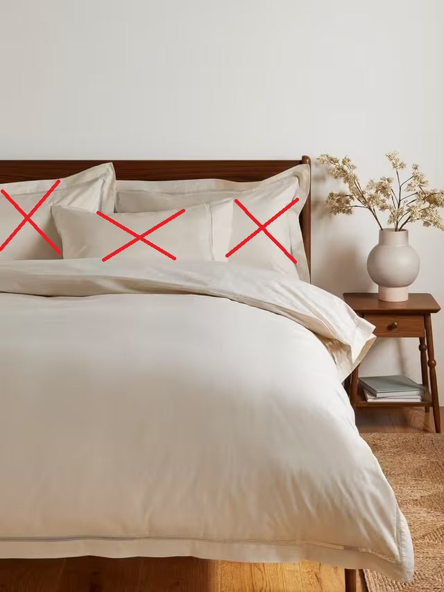 John Lewis Soft Silky Garda Lattice Stitch Cotton King Duvet Cover - Almond