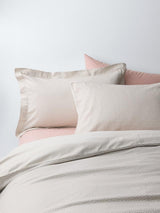 John Lewis Lucca 260TC Pure Cotton Jacquard Duvet Cover Super King - Silver