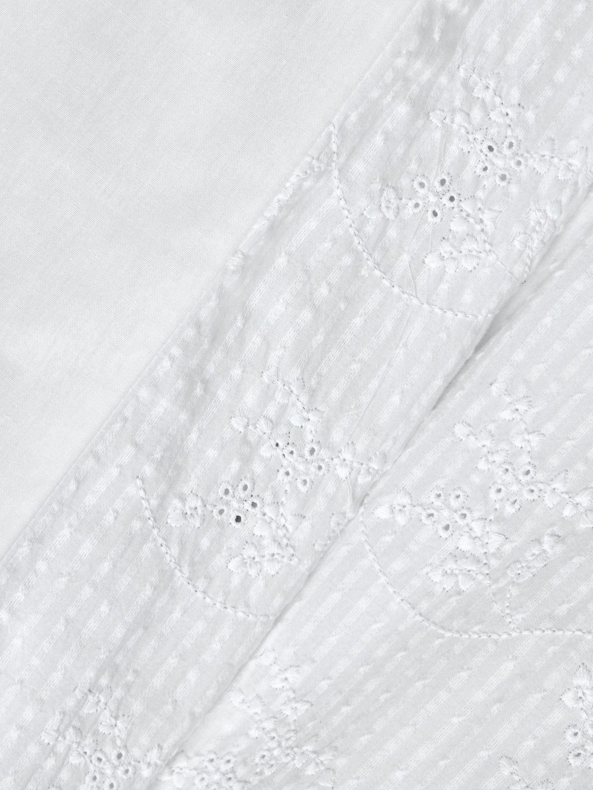 John Lewis Hemsby 200TC Duvet Cover & Pillow Case Set - White - King Size