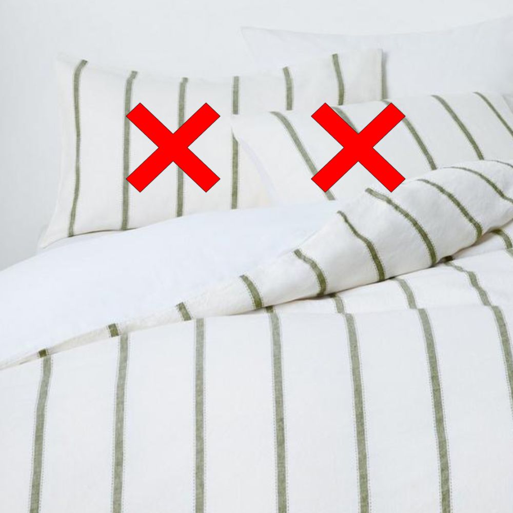 John Lewis Lanark Cotton/Linen Blend Super King Duvet Cover - Green Avocado