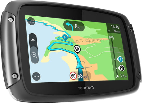 TomTom Rider 420 Smart Motorcycle Bike Sat-Nav 48 European Countries - Black - Kazoop 