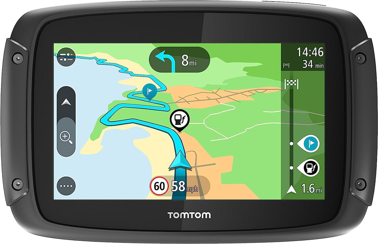TomTom Rider 42 Motorcycle Touchscreen Europe Sat Nav - Black - Kazoop 