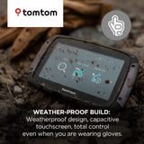 TomTom Rider 500 Motorcycle 4.3" Sat Nav GPS With Europe Maps - Black