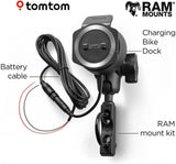 TomTom Rider 500 Motorcycle 4.3" Sat Nav GPS With Europe Maps - Black