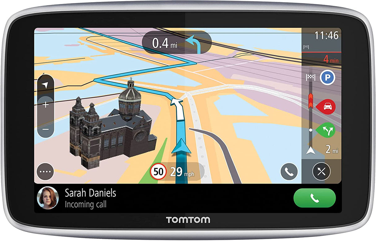 TomTom Car Sat Nav GO Premium 6" World Maps - Black