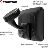 TomTom GO Discover 7" Car Sat Nav with World Maps - Black