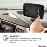 TomTom GO Expert Plus 7'' HD Screen Truck HGV World Maps Sat Nav - Black
