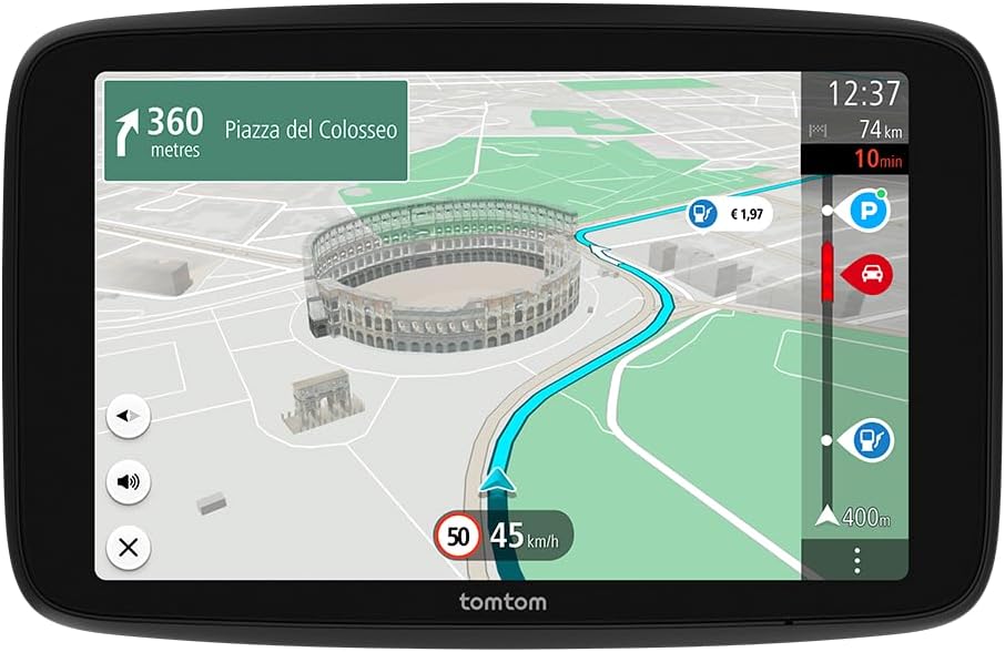 TomTom GO Superior 7'' HD Touchscreen Car Sat Nav - World Maps