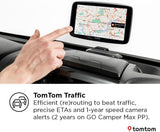TomTom GO Camper Max 2nd Gen Campervan & Caravan 7'' Sat Nav - World Maps B