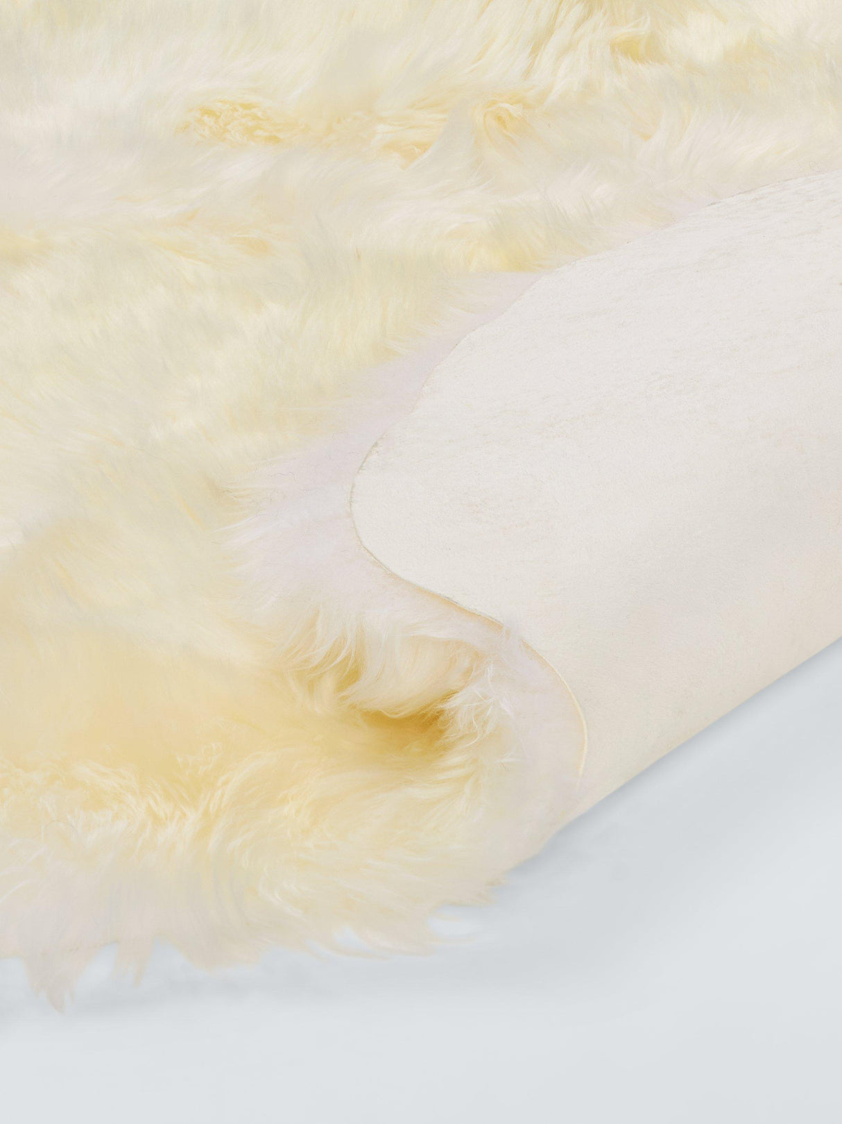 John Lewis New Zealand Genuine Wool Soft Quad Sheepskin Rug - Novelty- Ivory