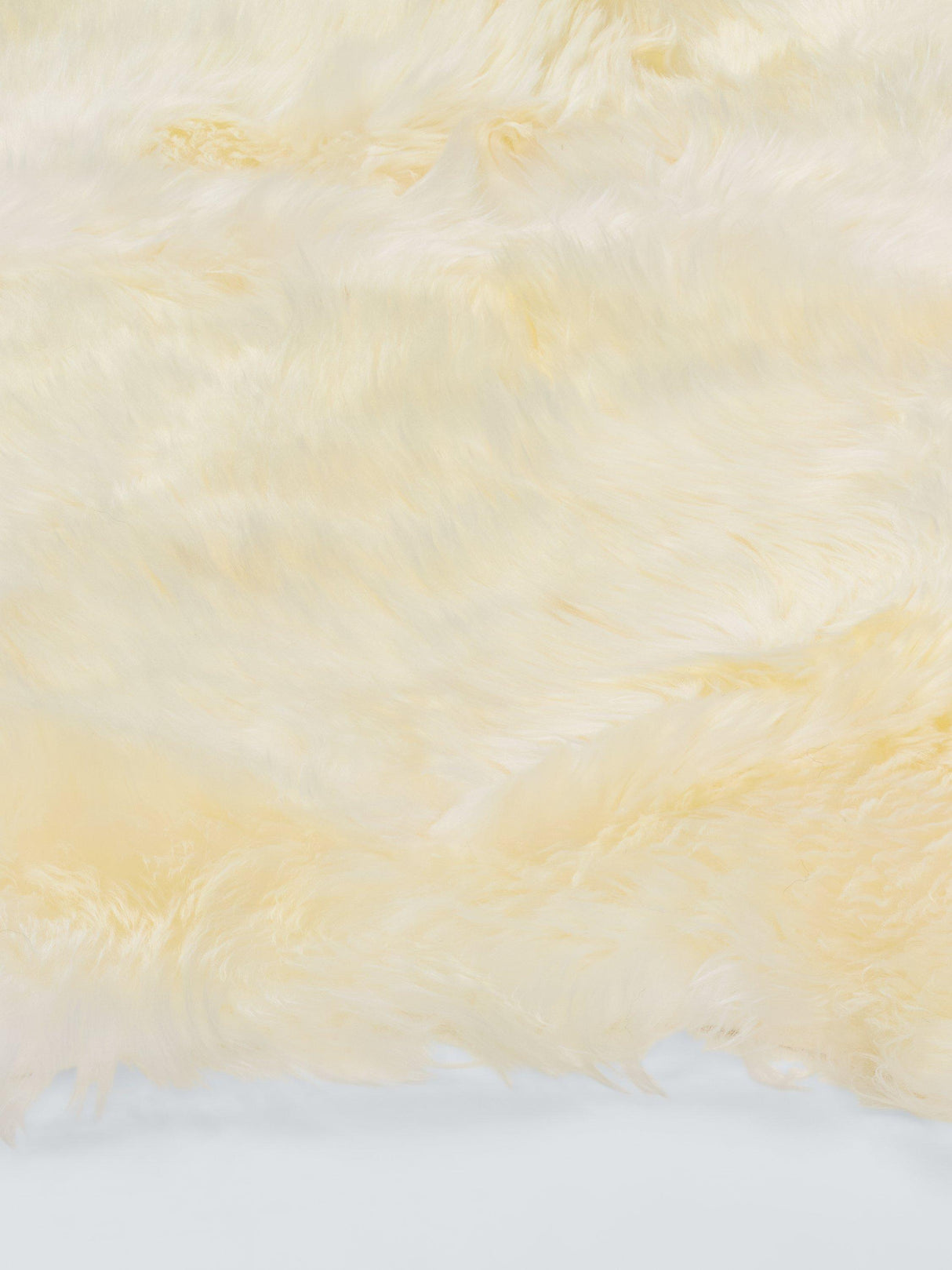 John Lewis New Zealand Genuine Wool Soft Quad Sheepskin Rug - Novelty- Ivory