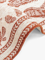 John Lewis x Sanderson Tamizart Floral Rectangle Rug L200 xW140cm - Red