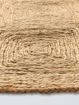 John Lewis Diamond High-Traffic Rooms Jute Rug L180 x W120cm - Natural