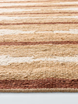 John Lewis Paz Hand Woven Pure Jute Geometric Rug L180 x W120cm - White