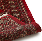Gooch Luxury Hand Knotted Pakistan Bokhara Wool Rug 185 x 125cm - Red