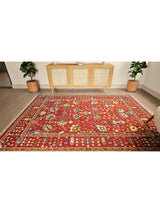 Gooch Luxury Amiri Traditional Wool Blend Rug L230 x W160cm - Red/Multi