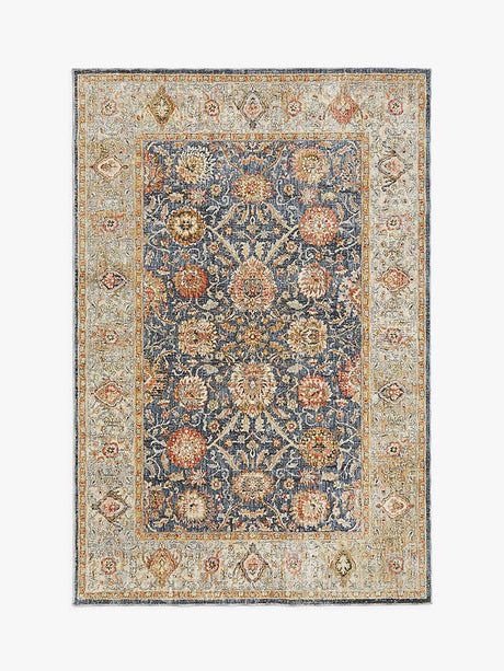 John Lewis & Partners Ziegler Rug L180 x W120cm - Blue
