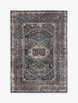 John Lewis Trio Medallion Traditional Patterned Woven Rug 180 x 120cm - Blue