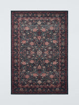 John Lewis Royal Heritage Floral Wool Rectangular Rug - Green L300 x W200 cm