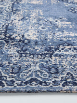 John Lewis ANYDAY Indoor Rectangular Jaipur Rug - Navy - L230 x W160cm