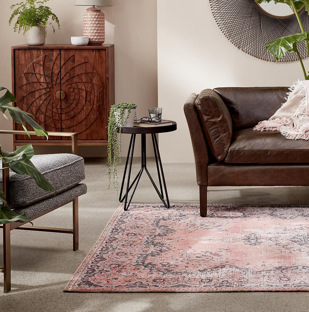 John Lewis & Partners Traditional Jaipur Rug L180 x W120cm - Pink