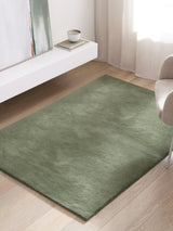 John Lewis Wellington Hand Loomed Pure Wool Rug L180 x W120cm - Light Green