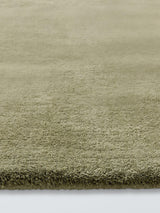 John Lewis Wellington Hand Loomed Pure Wool Rug L180 x W120cm - Light Green