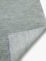 John Lewis Plain Hand Woven New Zealand Pure Wool Rug Grey L140 x W80cm