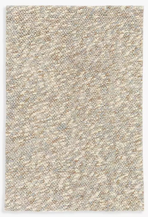 John Lewis & Partners Jelly Beans Wool Rug L180 x W120cm - Natural