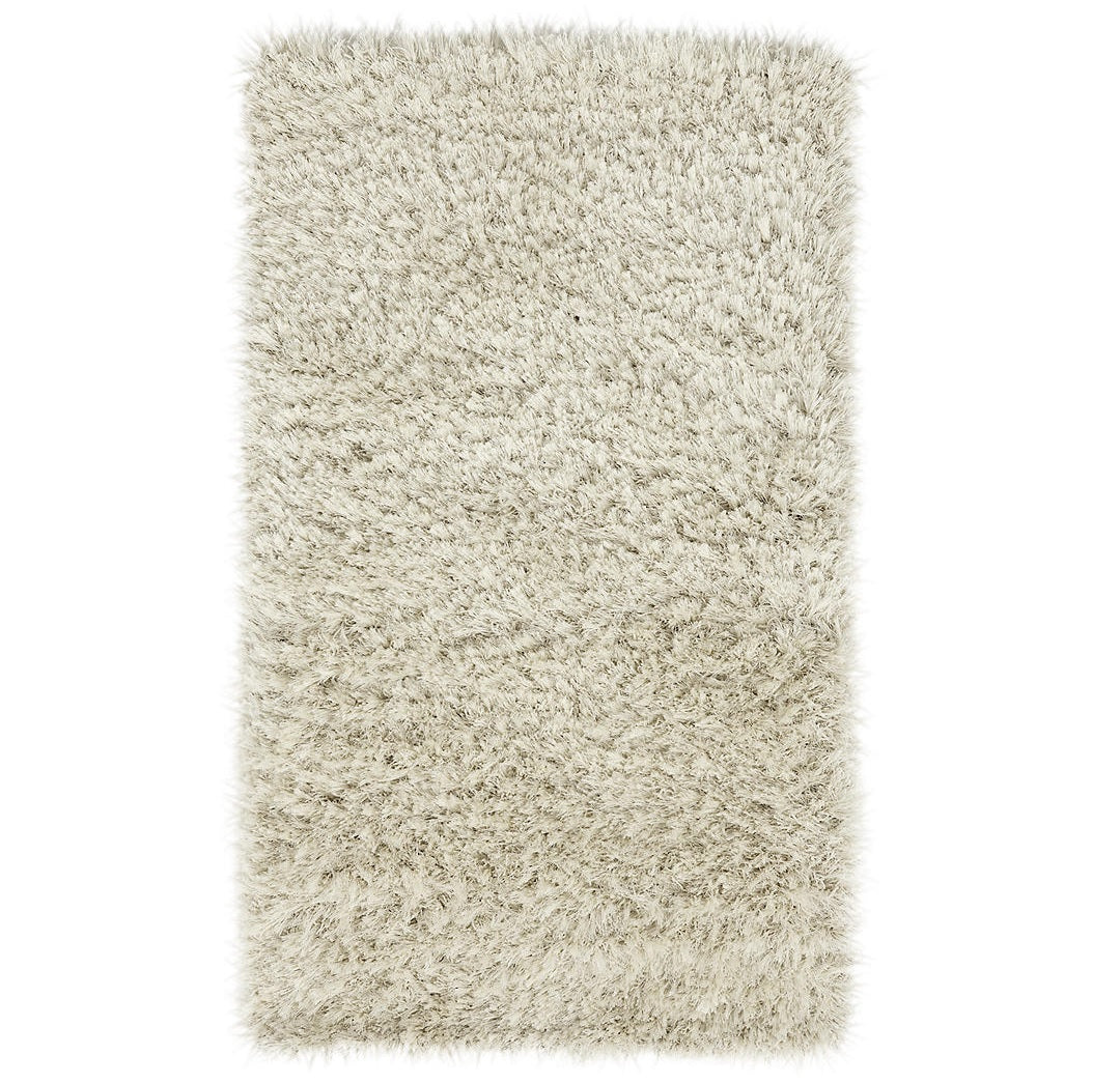 John Leiws Rhapsody Shaggy Rug 230cm x 160cm - Ivory
