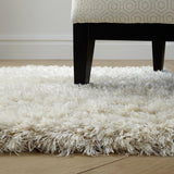 John Leiws Rhapsody Shaggy Rug 230cm x 160cm - Ivory
