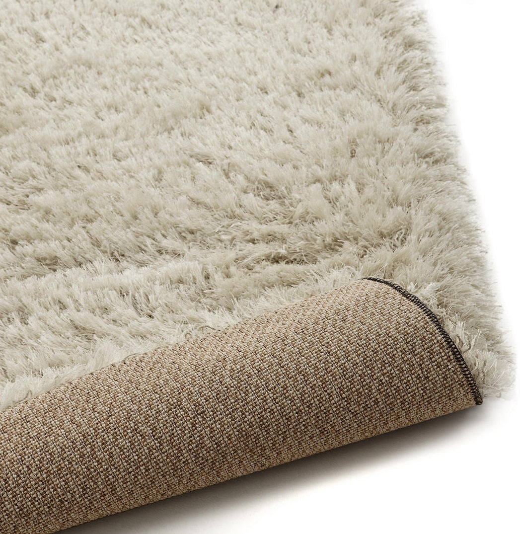 John Leiws Rhapsody Shaggy Rug 230cm x 160cm - Ivory