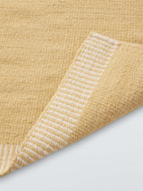 John Lewis Flatwoven Border Hand Woven Rich Runner Rug L240 x W170cm Butter